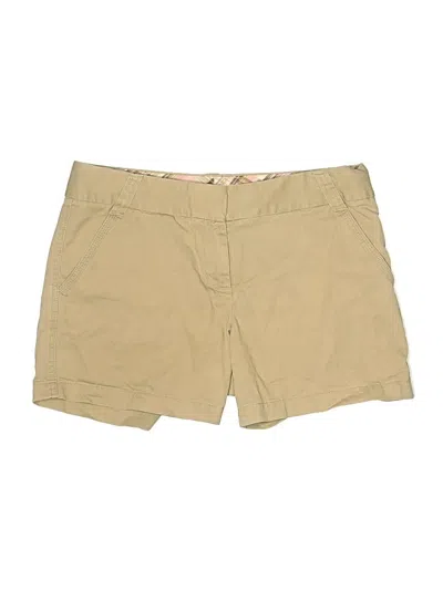 Pre-owned Jcrew Khaki Shorts In Tan