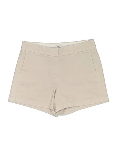Pre-owned Jcrew Khaki Shorts In Tan