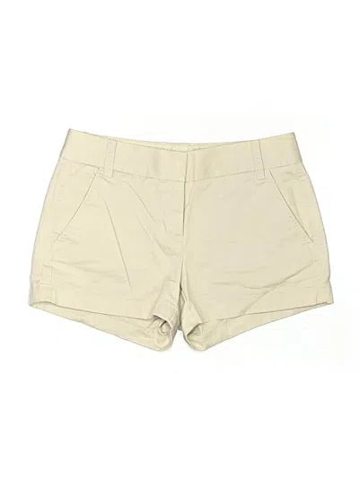 Pre-owned Jcrew Khaki Shorts In Tan