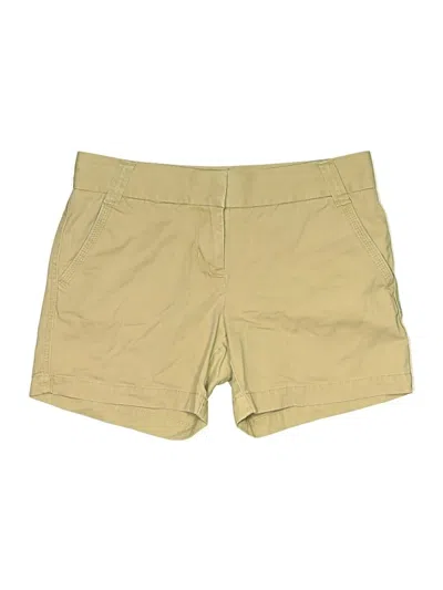 Pre-owned Jcrew Khaki Shorts In Tan