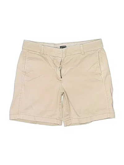 Pre-owned Jcrew Khaki Shorts In Tan