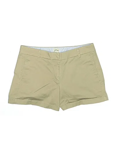 Pre-owned Jcrew Khaki Shorts In Tan