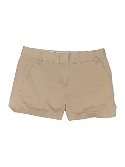 Pre-owned Jcrew Khaki Shorts In Tan