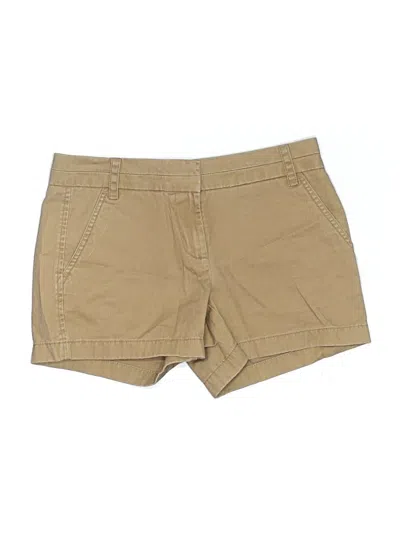 Pre-owned Jcrew Khaki Shorts In Tan