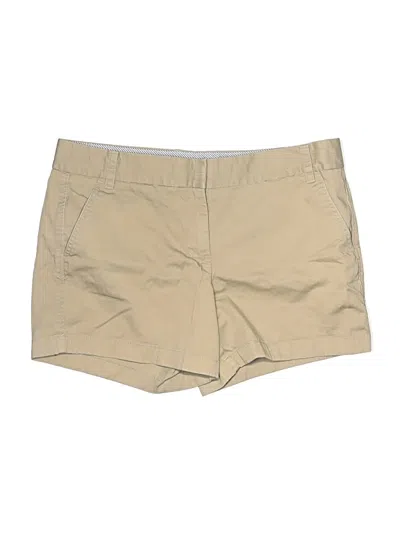 Pre-owned Jcrew Khaki Shorts In Tan