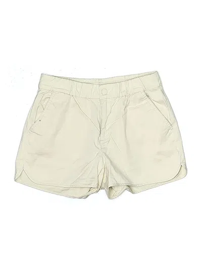 Pre-owned Jcrew Khaki Shorts In White