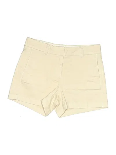 Pre-owned Jcrew Khaki Shorts In White