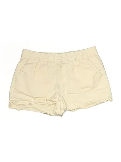 Pre-owned Jcrew Khaki Shorts In White