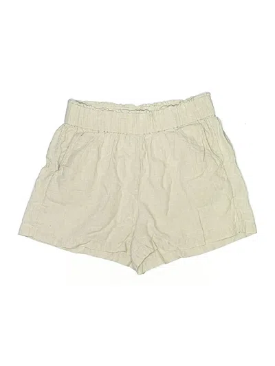 Pre-owned Jcrew Khaki Shorts In White