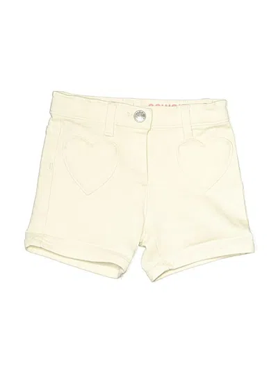 Pre-owned Jcrew Kids' Khaki Shorts In White