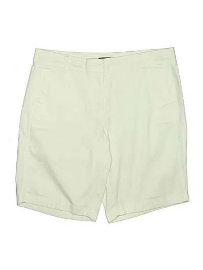 Pre-owned Jcrew Khaki Shorts In White