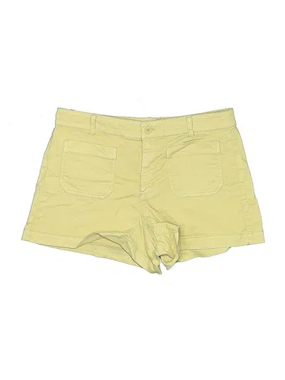 Pre-owned Jcrew Khaki Shorts In Yellow