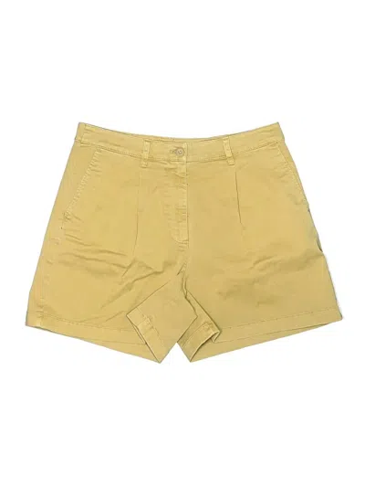 Pre-owned Jcrew Khaki Shorts In Yellow