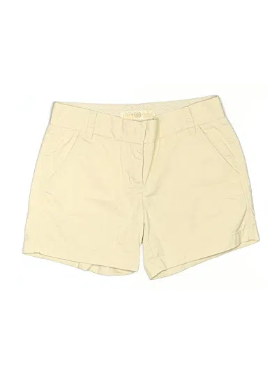 Pre-owned Jcrew Khaki Shorts In Yellow