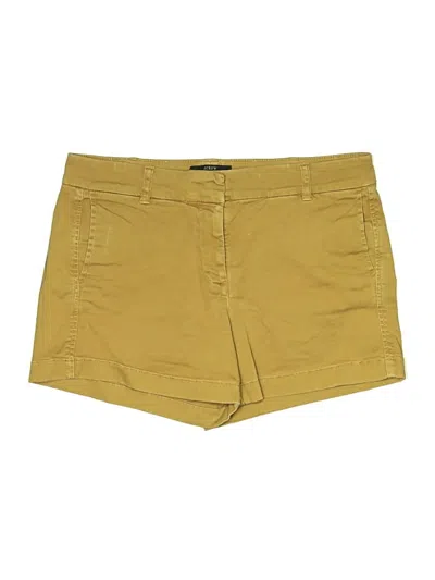 Pre-owned Jcrew Khaki Shorts In Yellow