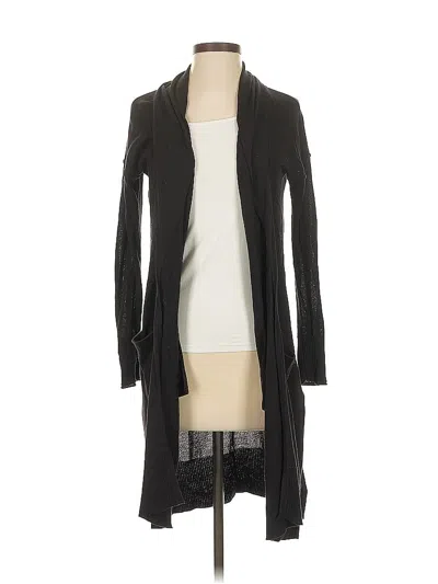 Pre-owned Jcrew Kimono In Black