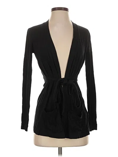 Pre-owned Jcrew Kimono In Black