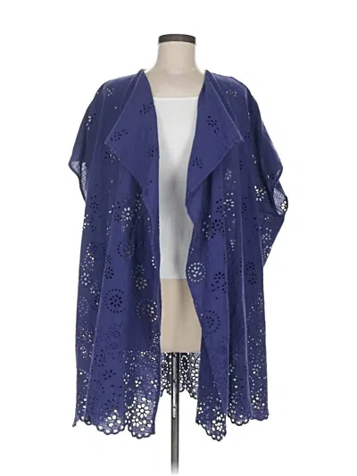 Pre-owned Jcrew Kimono In Blue