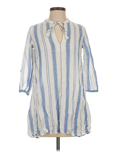 Pre-owned Jcrew Kimono In Blue