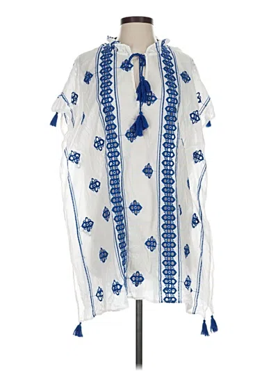 Pre-owned Jcrew Kimono In Blue