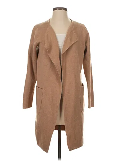 Pre-owned Jcrew Kimono In Brown