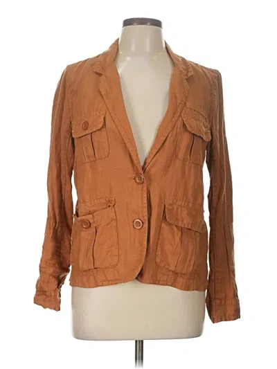 Pre-owned Jcrew Kimono In Brown