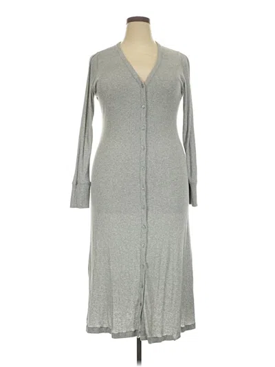 Pre-owned Jcrew Kimono In Gray