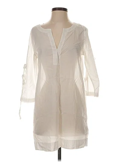 Pre-owned Jcrew Kimono In Ivory