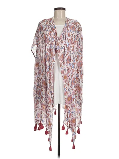Pre-owned Jcrew Kimono In Purple