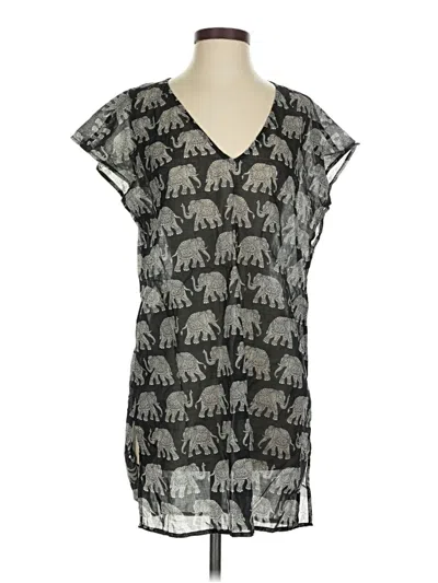 Pre-owned Jcrew Kimono In Silver
