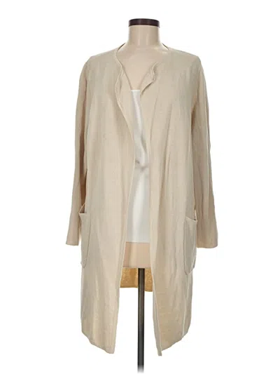 Pre-owned Jcrew Kimono In Tan