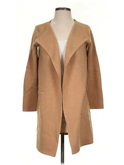 Pre-owned Jcrew Kimono In Tan
