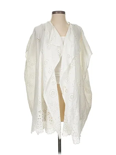 Pre-owned Jcrew Kimono In White