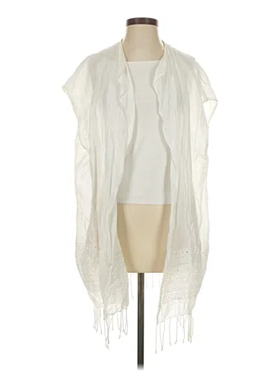 Pre-owned Jcrew Kimono In White