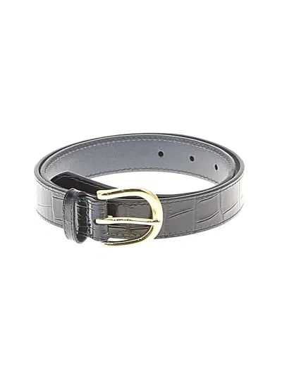 Pre-owned Jcrew Leather Belt In Blue