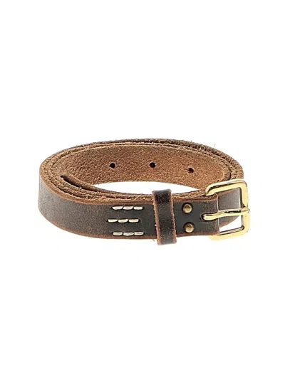 Pre-owned Jcrew Leather Belt In Brown