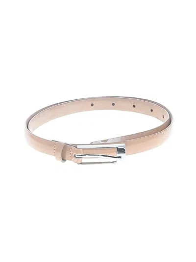 Pre-owned Jcrew Leather Belt In Tan