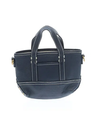 Pre-owned Jcrew Leather Satchel In Blue