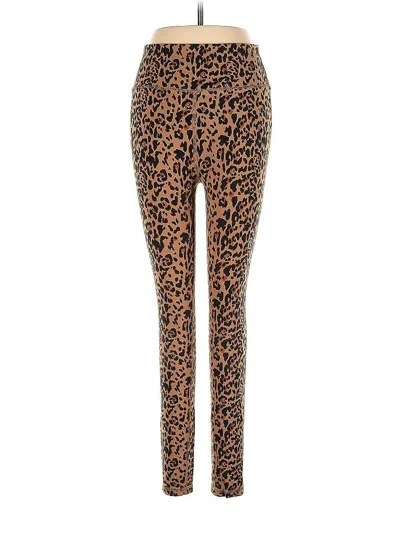 Pre-owned Jcrew Leggings In Brown