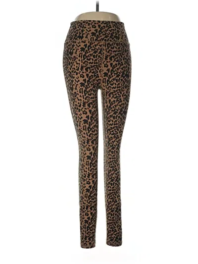 Pre-owned Jcrew Leggings In Brown