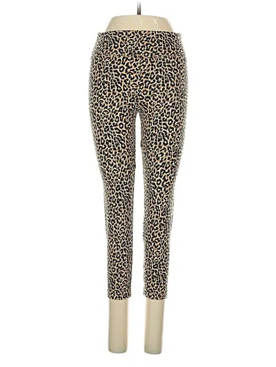 Pre-owned Jcrew Leggings In Gold