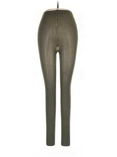 Pre-owned Jcrew Leggings In Green