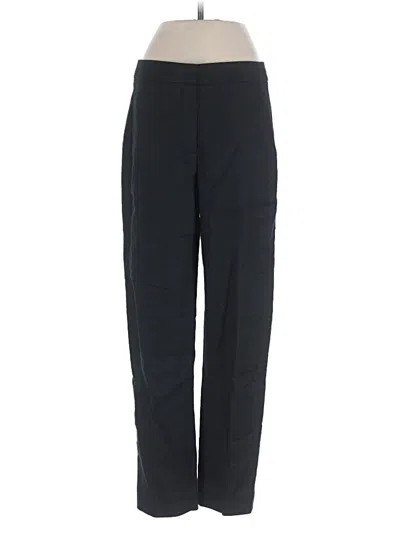 Pre-owned Jcrew Linen Pants In Black