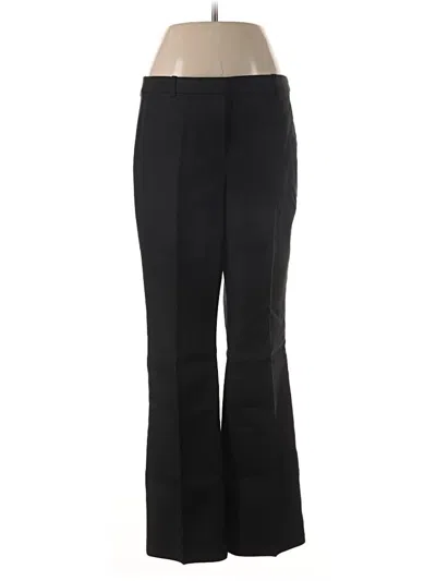 Pre-owned Jcrew Linen Pants In Black