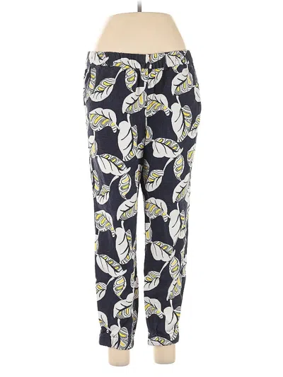 Pre-owned Jcrew Linen Pants In Blue