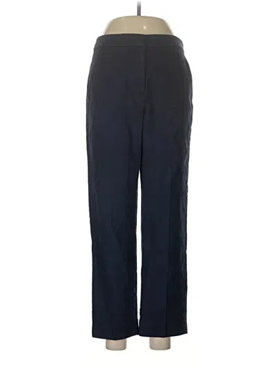 Pre-owned Jcrew Linen Pants In Blue