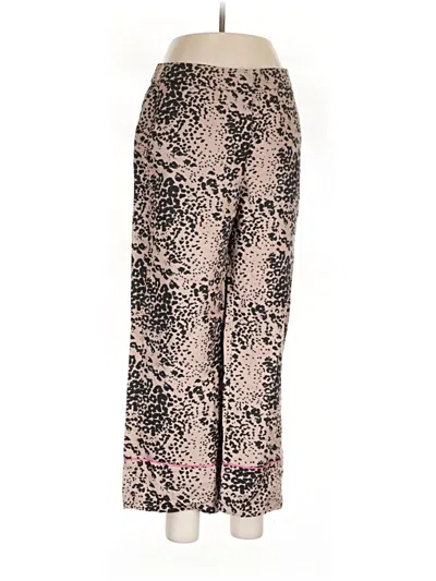 Pre-owned Jcrew Linen Pants In Gold