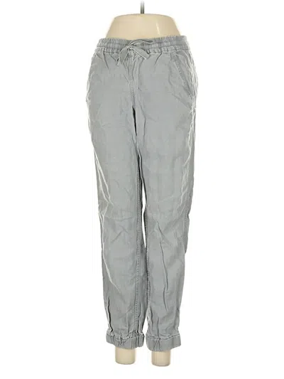 Pre-owned Jcrew Linen Pants In Gray
