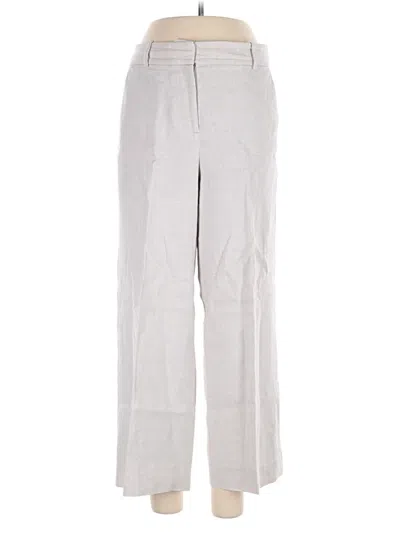 Pre-owned Jcrew Linen Pants In Gray