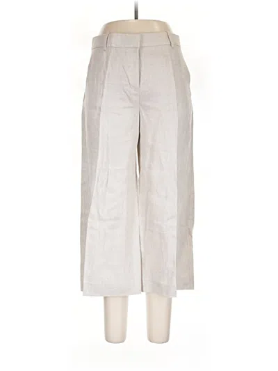 Pre-owned Jcrew Linen Pants In Gray